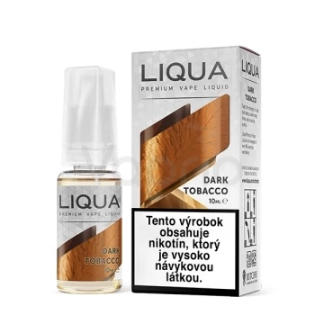 Tmavý tabak - Dark Tobacco - LIQUA Elements