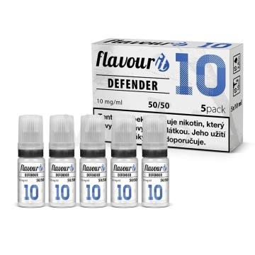 Flavourit DEFENDER - 50/50 10mg, 5x10ml