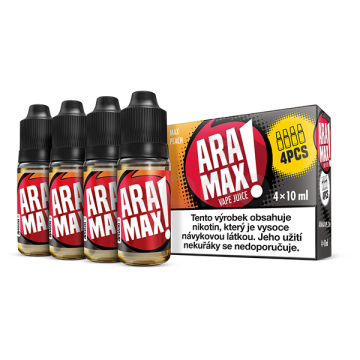 Aramax Broskev / Peach - 4x10ml