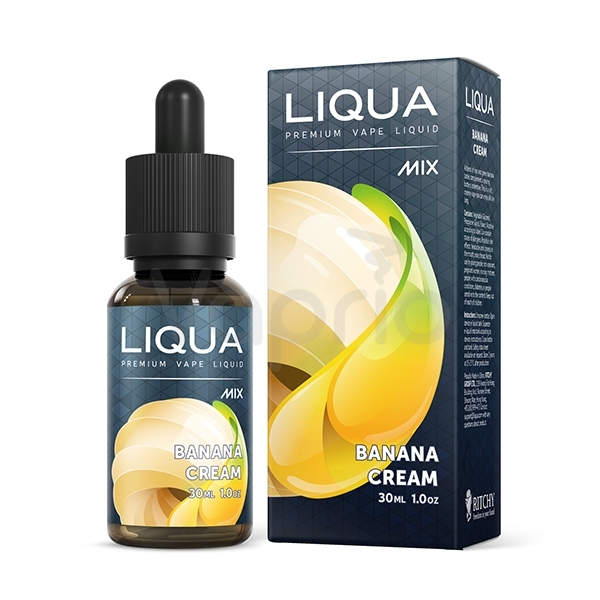 Banánový krém / Banana Cream - LIQUA Mixes 30ml