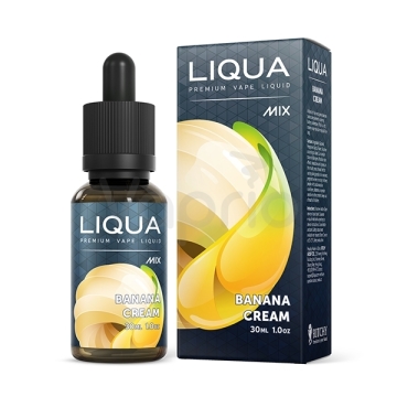 Banánový krém / Banana Cream - LIQUA Mixes 30ml