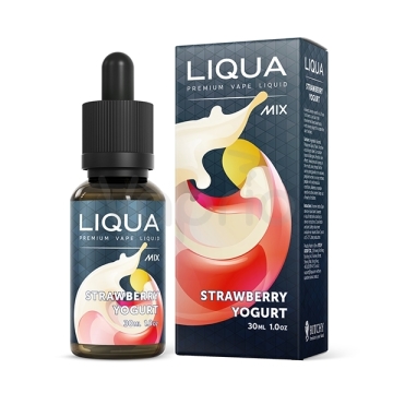 Jahodový jogurt / Strawberry Yogurt - LIQUA Mixes 30ml