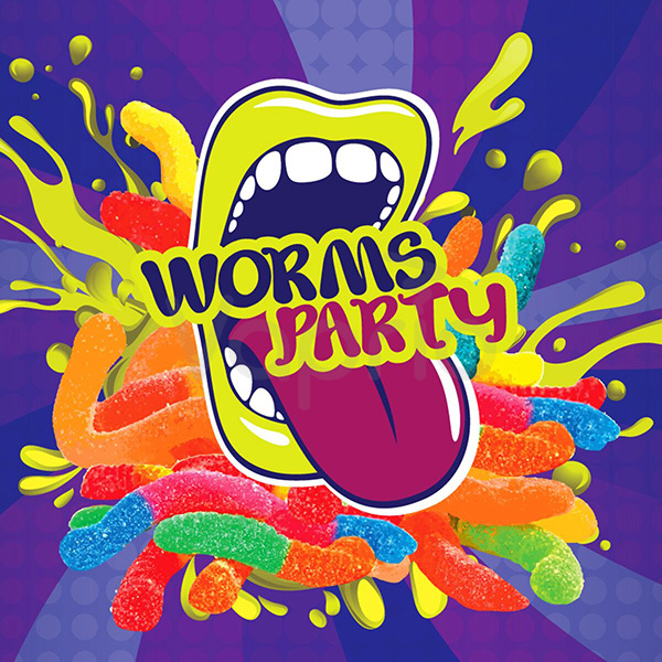 Príchuť Big Mouth Classic - Worms Party (Kyslé želé dážďovky)