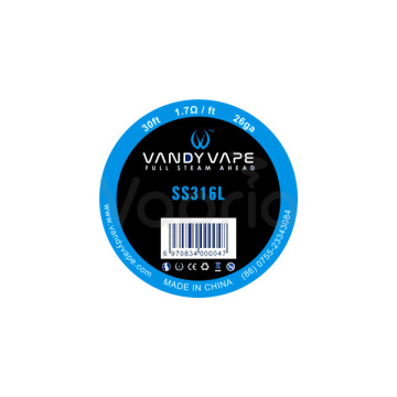Vandy Vape SS316L - 26GA, 9m