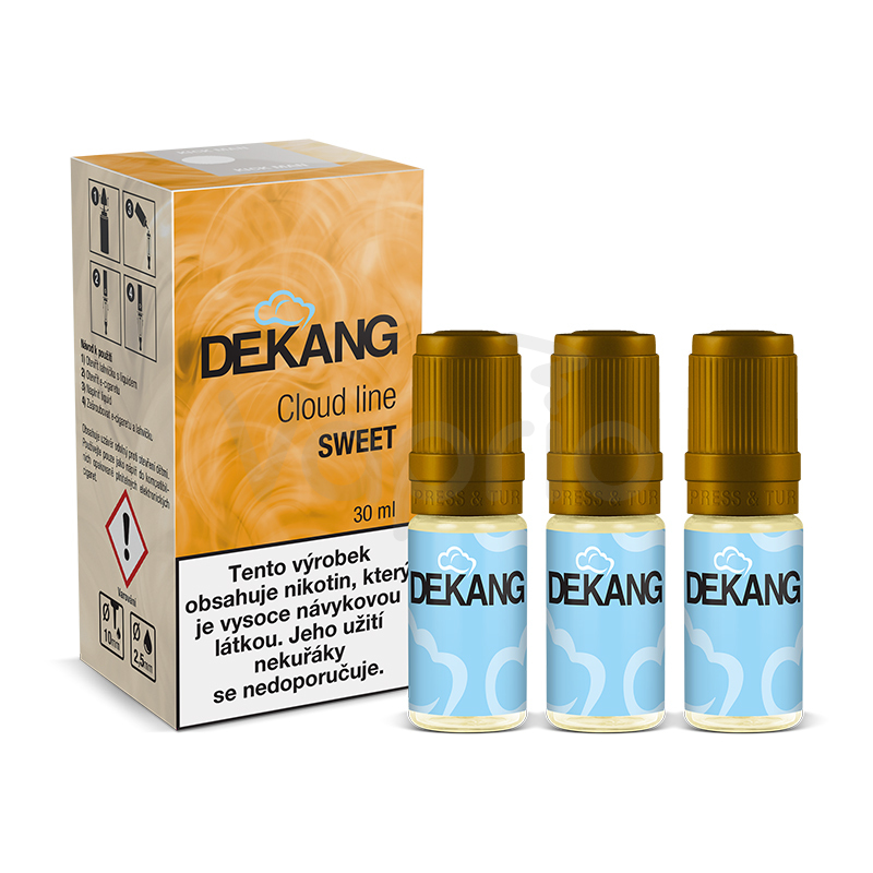 Dekang Broskev s citronem - Kick Man - Cloud Line 30ml