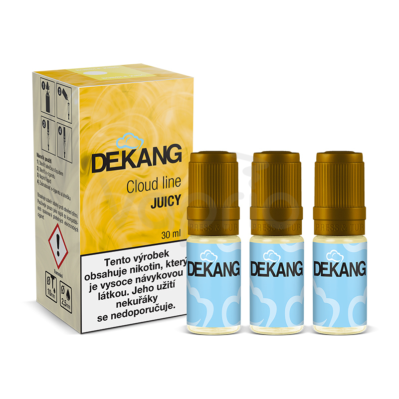 Dekang Šťavnatý ananas - Bubble King - Cloud Line 30ml