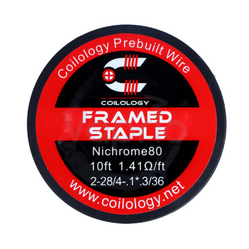 Coilology Wire Framed Staple, Ni80