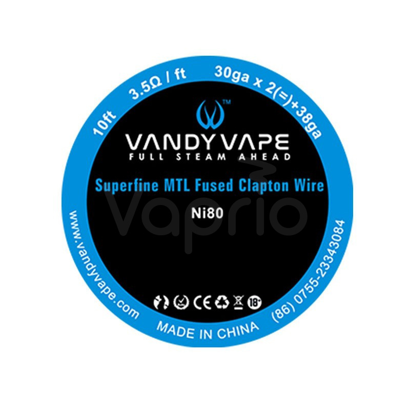 Vandy Vape Superfine MTL Fused Clapton Ni80