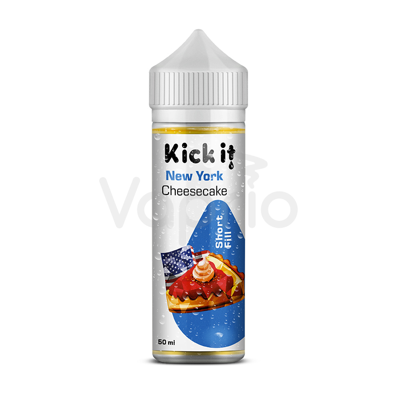 KickIt Newyorský cheesecake (New York Cheesecake) - Short Fill