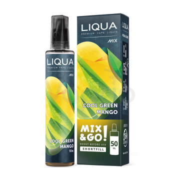 LIQUA Short Fill - Chladivé mango - COOL Green Mango
