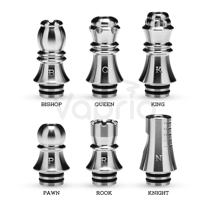 Kizoku - šachový náustek stříbrná barva
