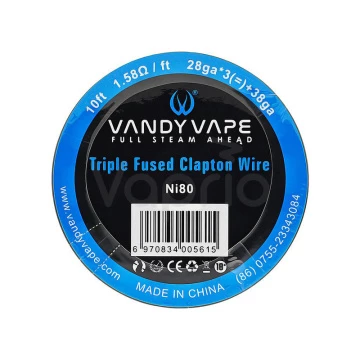 Vandy Vape Triple Fused Clapton drôt
