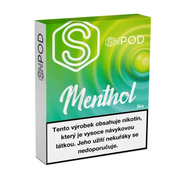 SN-Pod Menthol náplň, 3ks
