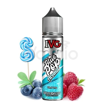 IVG Pops Blue Pop (Borůvkovo-malinové lízátko) Shake&Vape