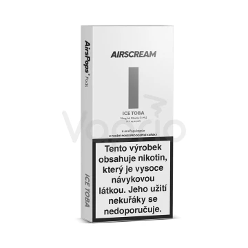 AIRSCREAM AirsPops - Chladivý tabák (Ice Tobacco) pody, 4ks