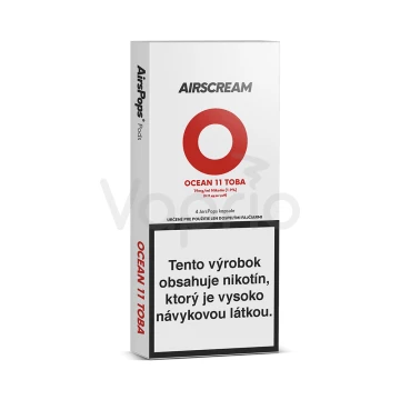 AIRSCREAM AirsPops - Banánová cigara (Ocean 11) pody, 4ks