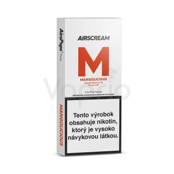 AIRSCREAM AirsPops - MAngo (Mangolicious) pody, 4ks