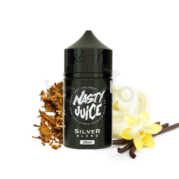 Nasty Juice - Tabak s vanilkovým krémom (Silver) - Shake and Vape