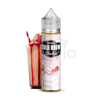 Nitro´s Cold Brew - Jahodový milkshake (Strawberry and Cream) - Shake and Vape