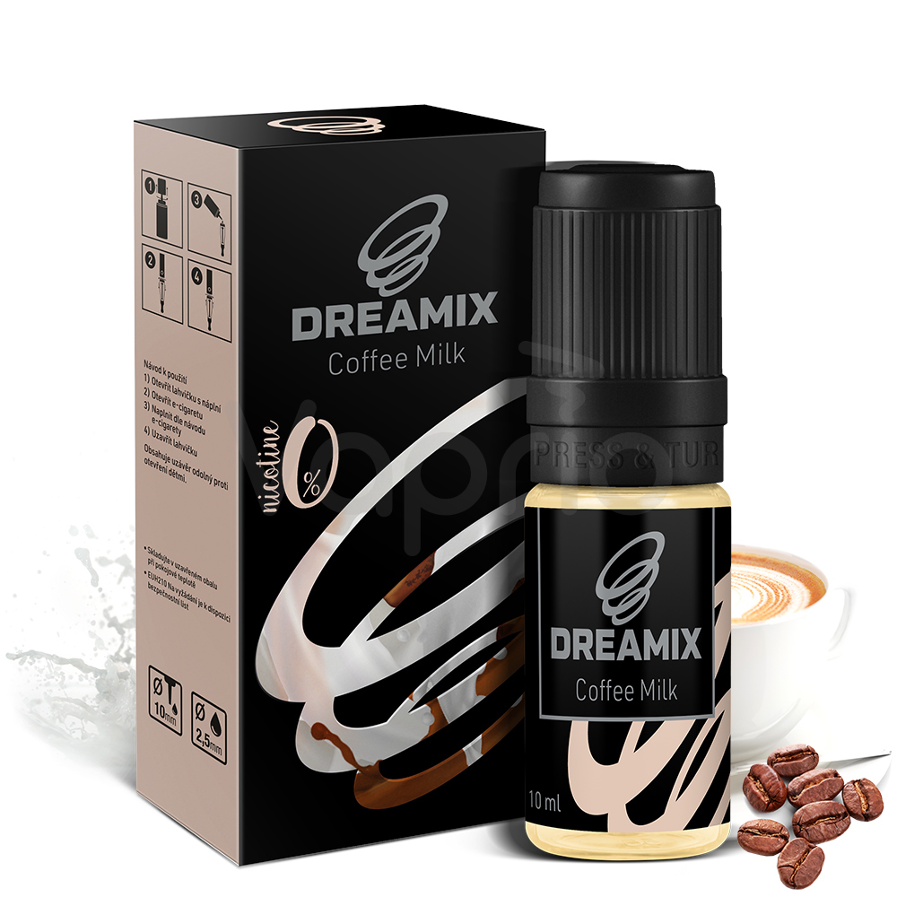 Dreamix - Káva s mliekom (Coffee Milk) bez nikotínu
