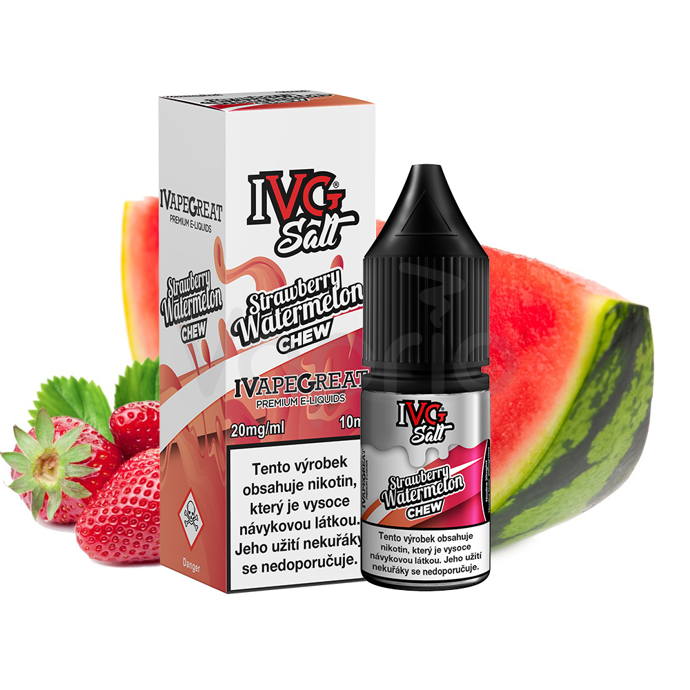 IVG Salt Ovocná žvýkačka (Strawberry Watermelon Chew)