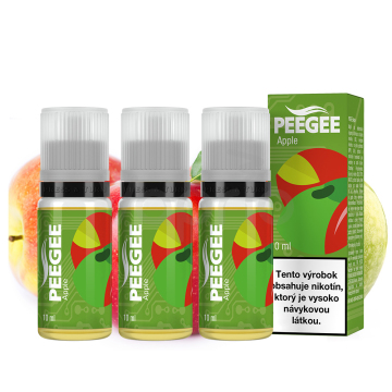 PEEGEE - Jablko (Apple) 3x10ml