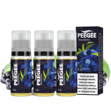 PEEGEE - Ostružina (Blackberry) 3x10ml