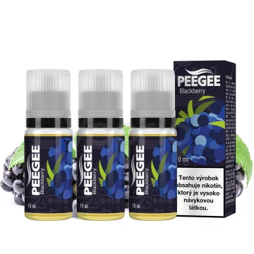 PEEGEE - Černica (Blackberry) 3x10ml