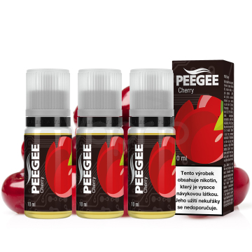 PEEGEE - Višeň (Cherry) 3x10ml
