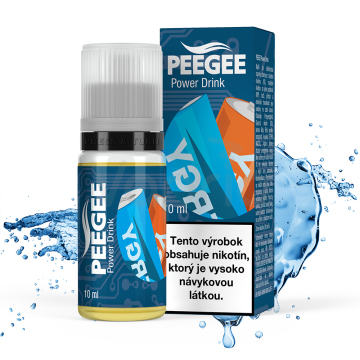 PEEGEE - Energetický nápoj (Power Drink)