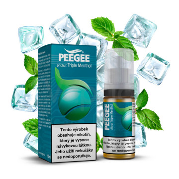 PEEGEE - Trojitý mentol (Triple Menthol)
