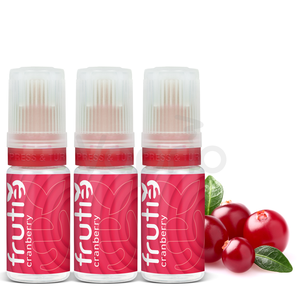 Frutie - Brusnica (Cranberry) 3x10ml