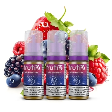 Frutie 70/30 - Lesní plody (Wild Berries) 3x10ml
