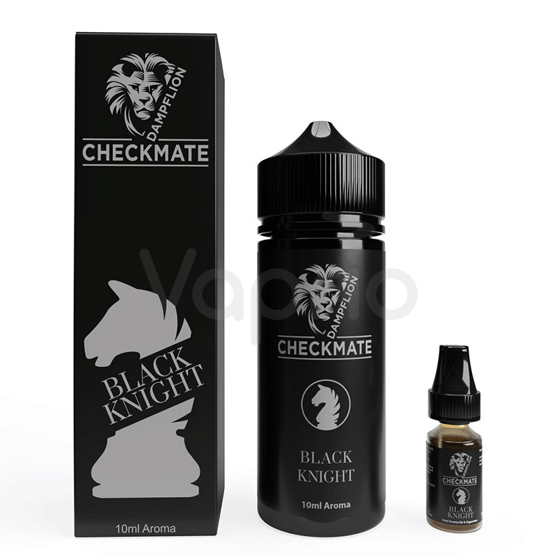 Dampflion - Checkmate - Black Knight (Citronové makronky a bobule) - Shake and Vape