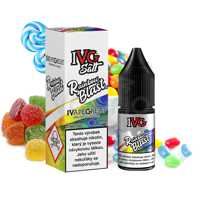 IVG Salt Exotická zmes (Rainbow Blast)