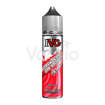 IVG Strawberry Jam Yoghurt (Jahodový džem a jogurt) Shake & Vape