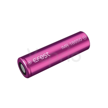 Batéria Efest IMR 18650 - 3100mAh, 20A fialová