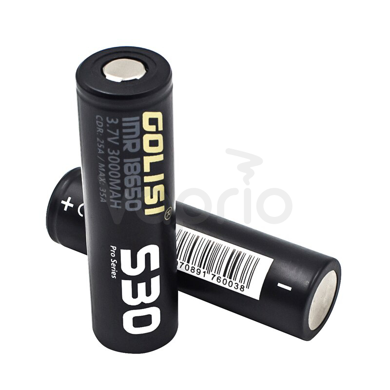 Golisi S30 Black batéria 18650, 25A, 3000mAh