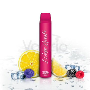 IVG Bar Plus - Chladivá limonáda a bobule (Berry Lemonade Ice) - jednorazová cigareta