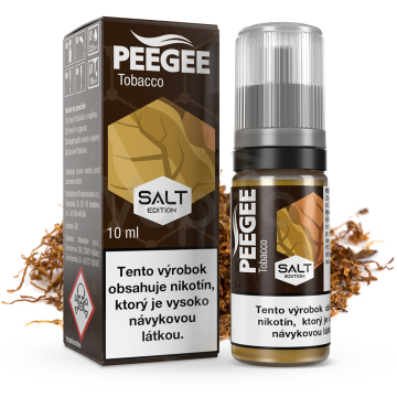 PEEGEE Salt - Čistý tabak (Tobacco)