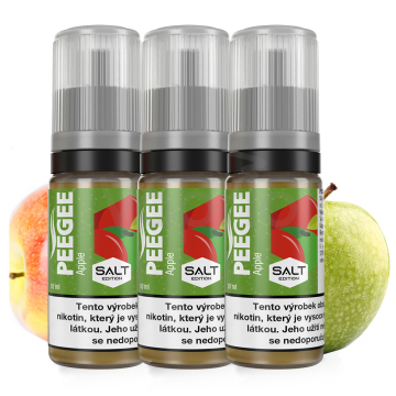 PEEGEE Salt - Jablko (Apple) 3x10ml