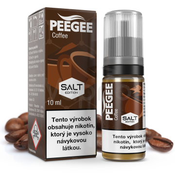 PEEGEE Salt - Káva (Coffee)