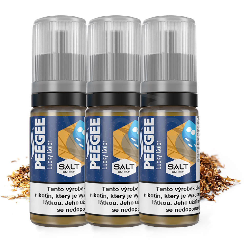 PEEGEE Salt - Lucky Color 3x10ml