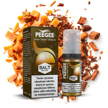 PEEGEE Salt - Sladký tabák (Sweet Tobacco)