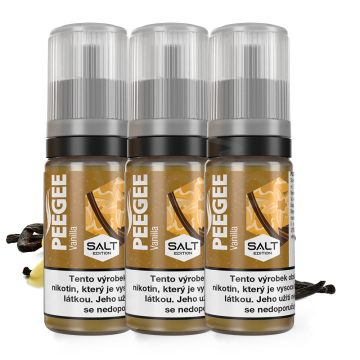 PEEGEE Salt - Vanilka (Vanilla) 3x10ml
