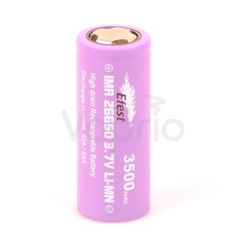 Batéria Efest IMR 26650 - 3500mAh, 32A fialová