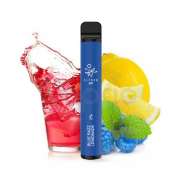 Elf Bar 600 elektronická cigareta - Modrá malina a limonáda (Blue Razz Lemonade) 20mg