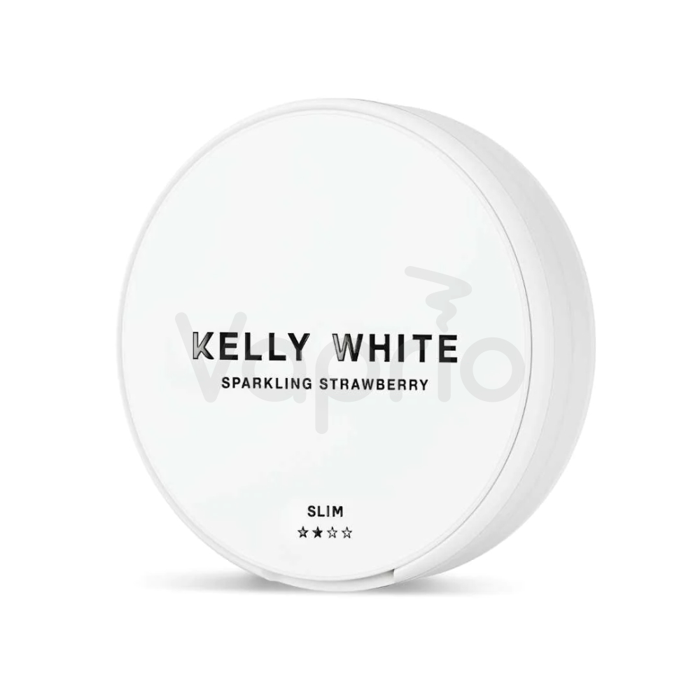 Kelly White Sparkling Strawberry 8mg - Nicotine Pouches