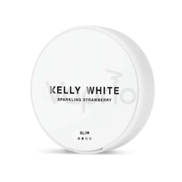 Kelly White Sparkling Strawberry (Jahoda a šampaňské) 8mg - Nikotinové sáčky