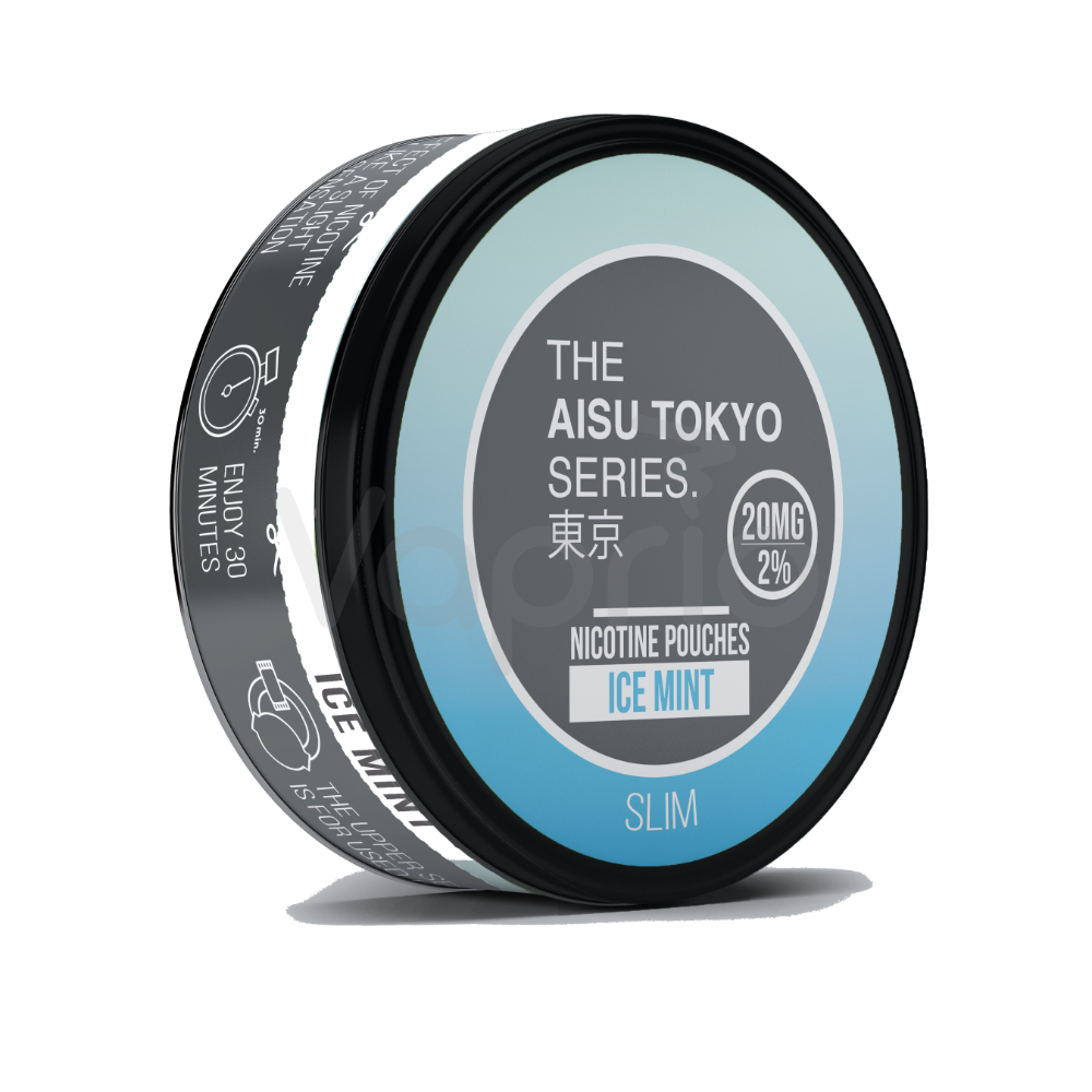 Zap! Juice The Aisu Tokyo Series Ice Mint (Chladivá mäta) 20mg - Nikotínové vrecká